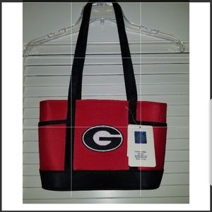 UGa Georgia hand purse/small tote